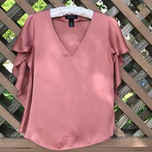 WHBM ROSE BLOUSE